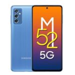 Refurbished Samsung Galaxy M52 5G (ICY Blue, 8GB RAM, 128GB Storage) Latest Snapdragon 778G 5G | sAMOLED 120Hz Display, Large
