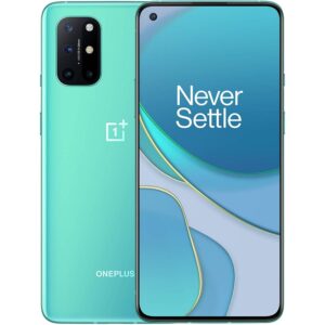 (Refurbished) OnePlus 8T 5G Aquamarine Green, 8GB RAM, 128GB Storage