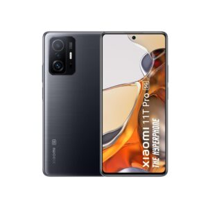 Refurbished Xiaomi 11T Pro 5G Hyperphone (Meteorite Black, 8GB RAM, 128GB Storage)|SD 888|120W HyperCharge|Segment's only Phone with Dolby Vision+Dolby Atmos