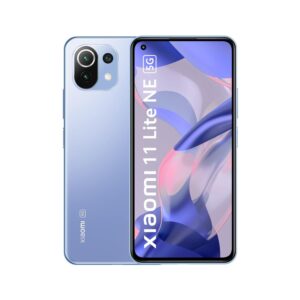 Refurbished Xiaomi 11 Lite NE (Jazz Blue 6GB RAM 128GB) | Slimmest 6.81mm & Lightest 158g 5G Smartphone | 10-bit AMOLED with Dolby Vision | SD778 for 12 5G Bands