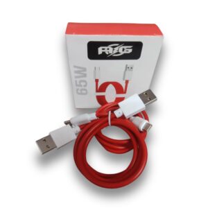 65W FAST CHARGING CABLE USB "C" TYPE
